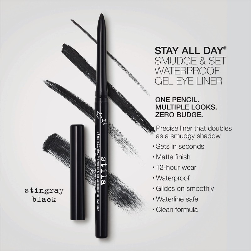 Stay All Day® Smudge & Set Waterproof Gel Eye Liner