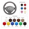 MEWANT Clio 3 Steering Wheel Cover 2005-2013 Steering Wheel Accessories