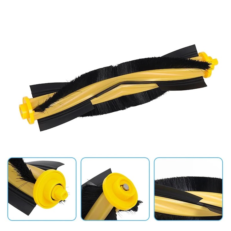 3 Packs Main Roller Brush Compatible with Ecovacs DEEBOT OZMO