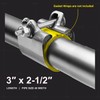 Highcraft Pipe Repair Clamp 2-1/2'', IPS Single Bolt, 3” Long,