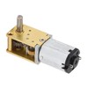 Turbo Worm Geared Motor Micro Brushed DC12V Mini Reduction 1