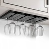 DESONAUT Wine Glass Holder Stemware Rack Hanger Under Cabinet or