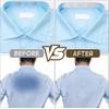Protector De Cuello Desechable Para Camisas, 2 Rollos, Invisible, Autoadhesivo,