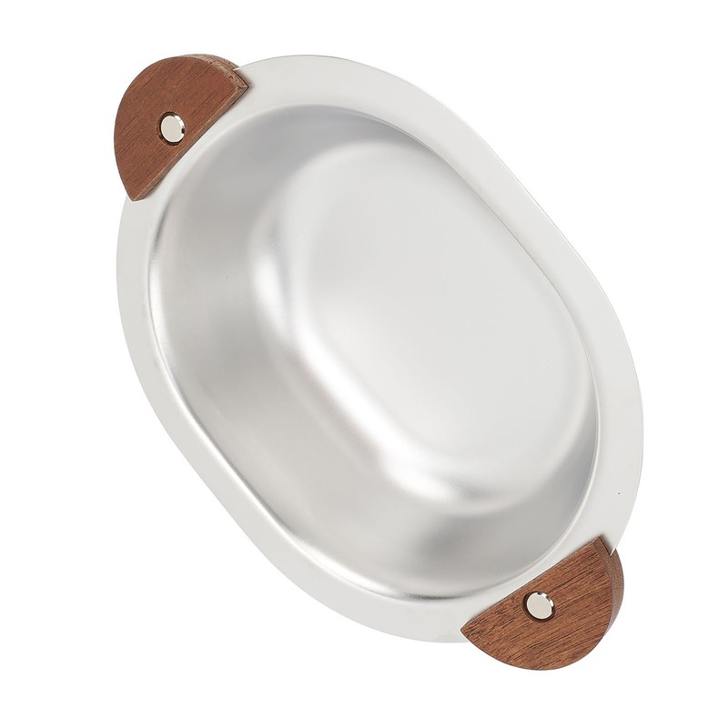 Children Rice Bowl Bear 304 Stainless Steel Multifunctional Dual Ears