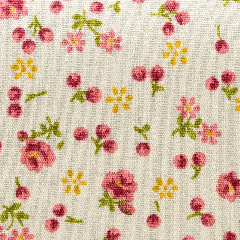 Pearl 092914 Glasses Case, Semi-Hard, Magnetic, HA-137, Petite Fruit Florets