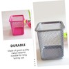 GRIRIW 1Set Metal Pen Holders Office Desk Organizer for Stationery