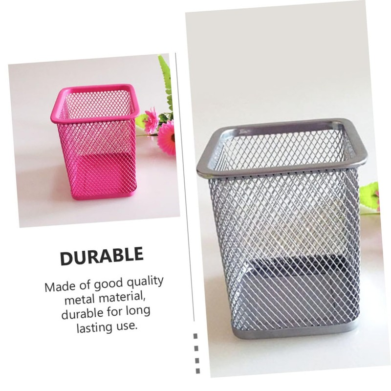 GRIRIW 1Set Metal Pen Holders Office Desk Organizer for Stationery