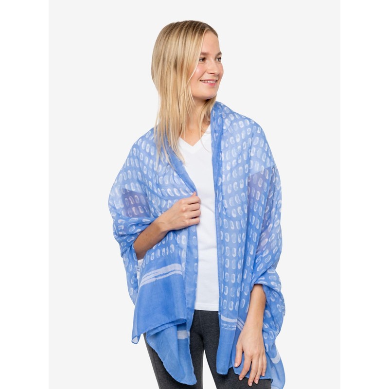 Insect Shield Willow Versatile Wrap, Light Periwinkle