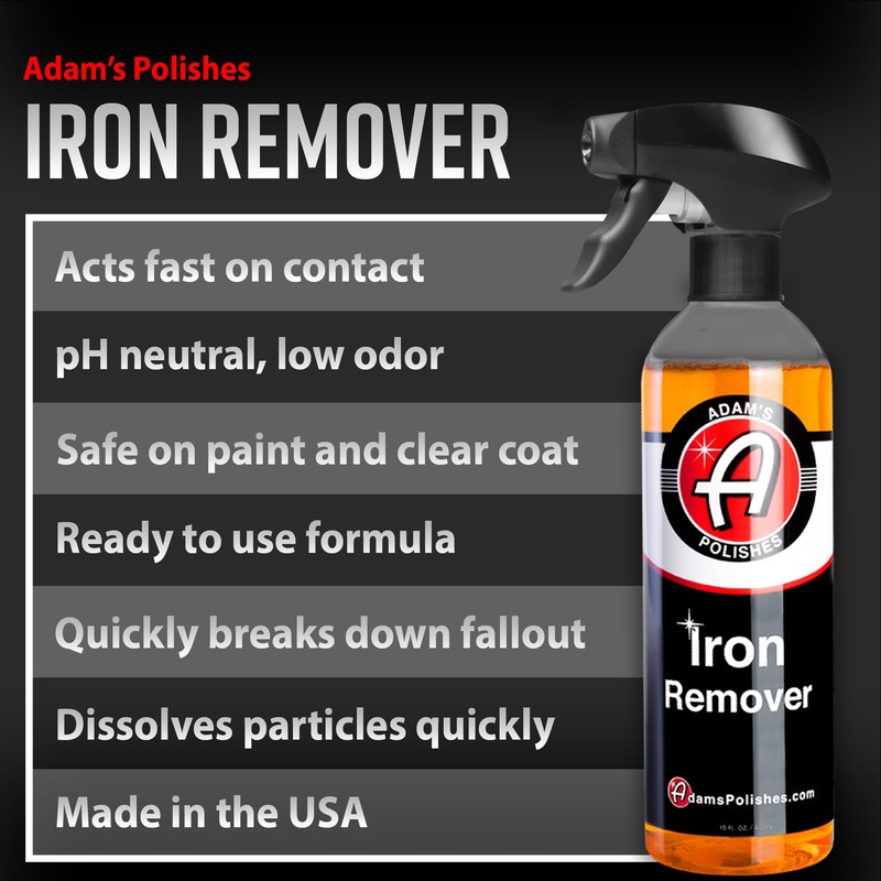 Adam's Iron Remover (Gallon) - Iron Out Fallout & Stop