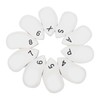 10PCS Korea Flag Number Golf Iron Covers Set Golf Iron