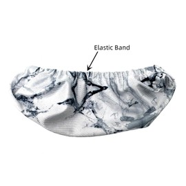 KOSTOO Lycra Protective Goggle Cover, Ski Goggle Cover Sleeve, Keep Your Lenses Clean and Scratch, Gifts for Ski Lovers (White)
