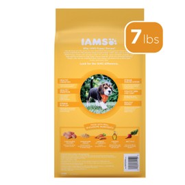 IAMS PROACTIVE HEALTH Smart Puppy Dry Dog Food with Real Chicken, 7 lb. Bag