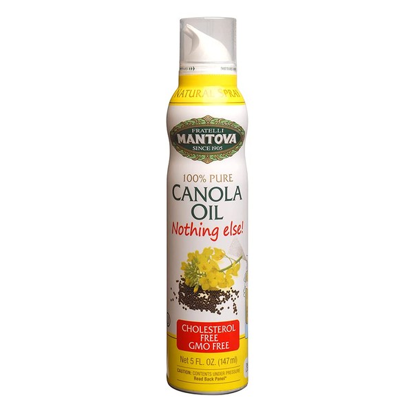 Mantova Canola Oil Spray, All natural, 5 oz(Pack of 1)