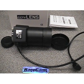 RAGECAMS 5-100MM CCTV LONG RANGE TELE-ZOOM CAMERA LENS AUTO IRIS for swann c510r Camera
