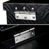 SPEC-D TUNING 20" Heavy Duty Black Aluminum Tool Box Truck