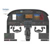 Cessna Citation M2 525 Cockpit Poster 24in x 36in