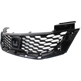 Garage-Pro Grille Assembly Compatible with 2013-2015 Honda Accord Painted Black Shell and Insert, Coupe