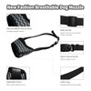 JOYPAWS Grey Dog Muzzle, Air Mesh Breathable Muzzle Wavy Stripe