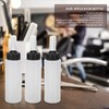3pcs Hair Color Shampoo Applicator Bottle Refillable Hair Salon Squeeze