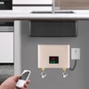 Mini Electric Tankless Water Heater, 3000W 110V Portable Tankless Water