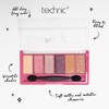 Technic Mini Edit 6 Eyeshadow Palette, Long Lasting and Blendable