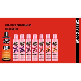 Crazy Color Vibrant Color Shampoo - Red for Unisex 8.45 oz