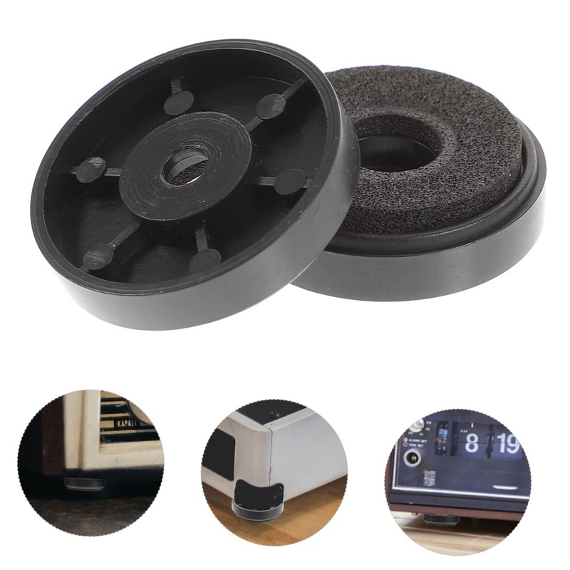 KOMBIUDA 10pcs Speaker Isolation Feet Pads HiFi Vibration Damping for