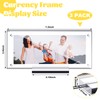 Dollar Bill Holder Acrylic Display Dollar Case Currency Ticket Protector