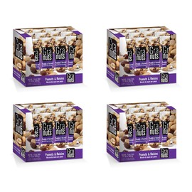 Granuts Peanuts & Raisins | Classic, Savory Flavors | Salty Peanuts | Sweet Raisins | On-the-Go Snack | 4 Packs of 4 1.76 Oz (48 Inner Packs)