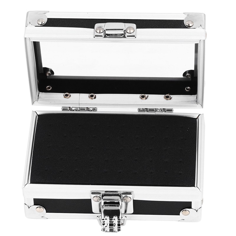 Nail Drill Bits Holder Dustproof Drop Resistant Multi Hole Nail