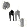 GLADFRESIT 2PCS Poop Dog Butt Toothpaste Dispenser Funny Toothpaste Squeezer