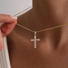 KISSYAN Layered Cross Necklace Faith Pendant for men and women,