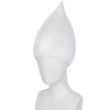 JoneTing Pure White Wig for Men White Straight Cosplay Wigs