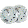 HAOLEDI 2-Pack 3.94'' 15W LED Ceiling Fan Light Retrofit Kit,
