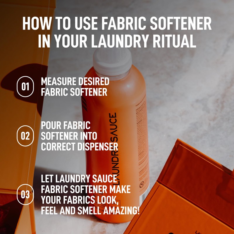 Laundry Sauce - Laundry Fabric Softener (Italian Bergamot) Luxury Fragrance,