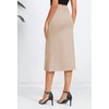 Urban CoCo Women's Stretch Office Fishtail Pencil Skirt High Waist