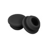 MECCANIXITY 30pcs Silicone Snap in Locking Hole Plugs,9.5mm/0.4 Inch Mounting