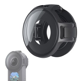 Compatible for Insta360 ONE X2 Upgraded Lens Protector Tempered Glass Protective Mirror Waterproof Lens