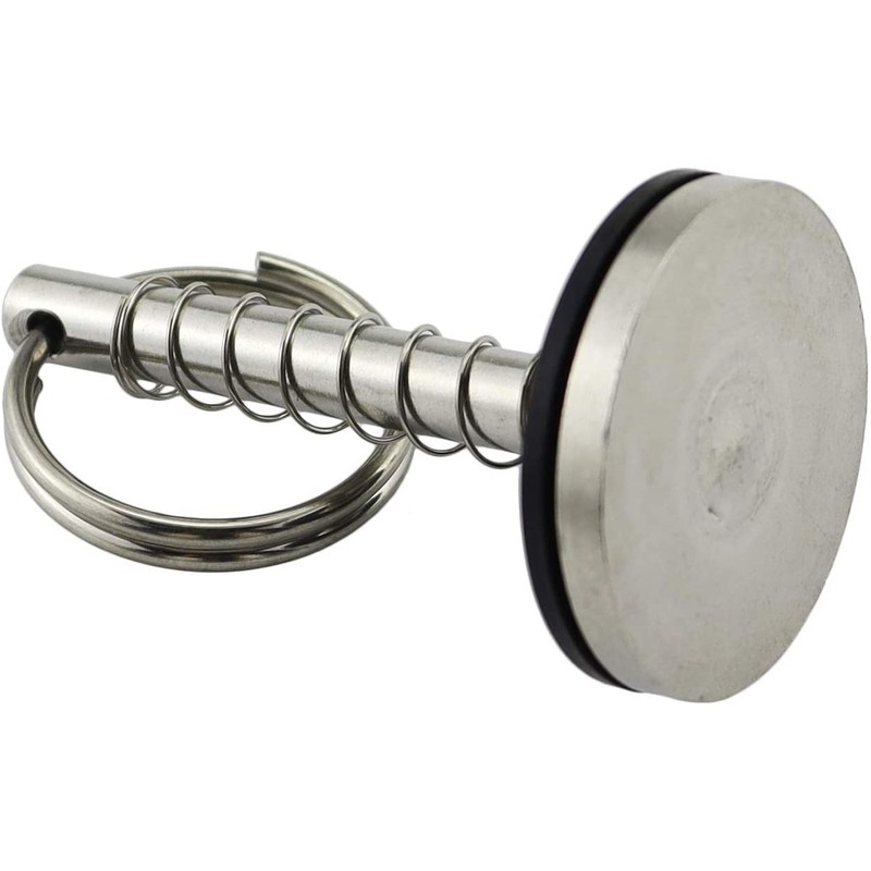 Marine Hatch Cover Pull Handle with Spring Hidden Pin Button
