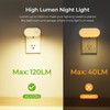 AUVON Night Light Plug in, Bright Motion Sensor Night Light