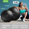 Trideer Ball Chair Yoga Ball Chair Exercise Ball Chair with