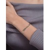 Rosefield Women's Snake Duotone Bracelet, Gold/Silver, 16.5-19.5cm