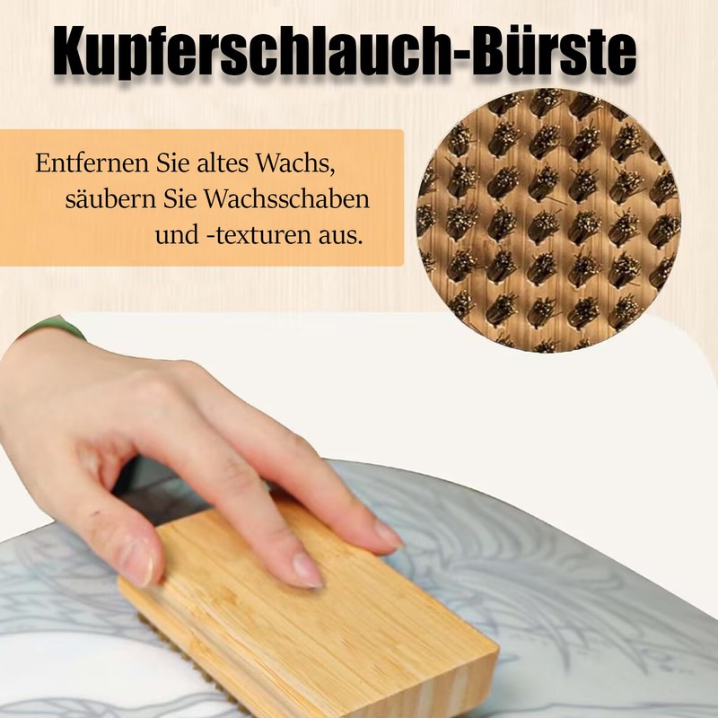 KOZR Ski Wax Brush Kit, Snowboard Wax Brush, Snowboard Brush