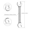 Skweawert 5.5mm x 7mm Double Open End Wrench Metric Cr-V