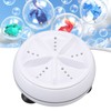 Mini Washing Machine Ultrasonic Low Noise USB Powered Portable Washer