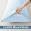 WhatsBedding Body Pillow Cover Cotton Fabric, Long Pillow Case Breathable