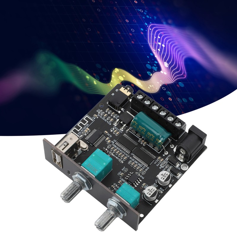 Bluetooth 5.1 Amplifier Board 9 to 24V 2.1 Channel Mini