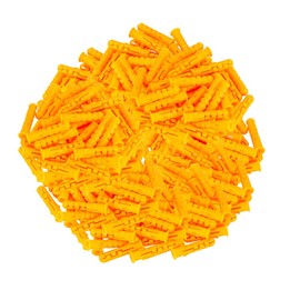 130 Pcs Premium Quality Plastic Drywall Wall Anchors (Screws No Included),Bulk Pack #8x1-3/5