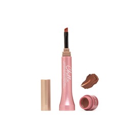 Chella Eyebrow Cream, Dazzling Dark Brown - Vegan, Cruelty Free, Paraben Free, Gluten Free - Long Wearing, Velvet Consistency, Water Resistant