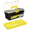 Foy 143200 Caja portaherramientas plástica con broches plásticos y organizador